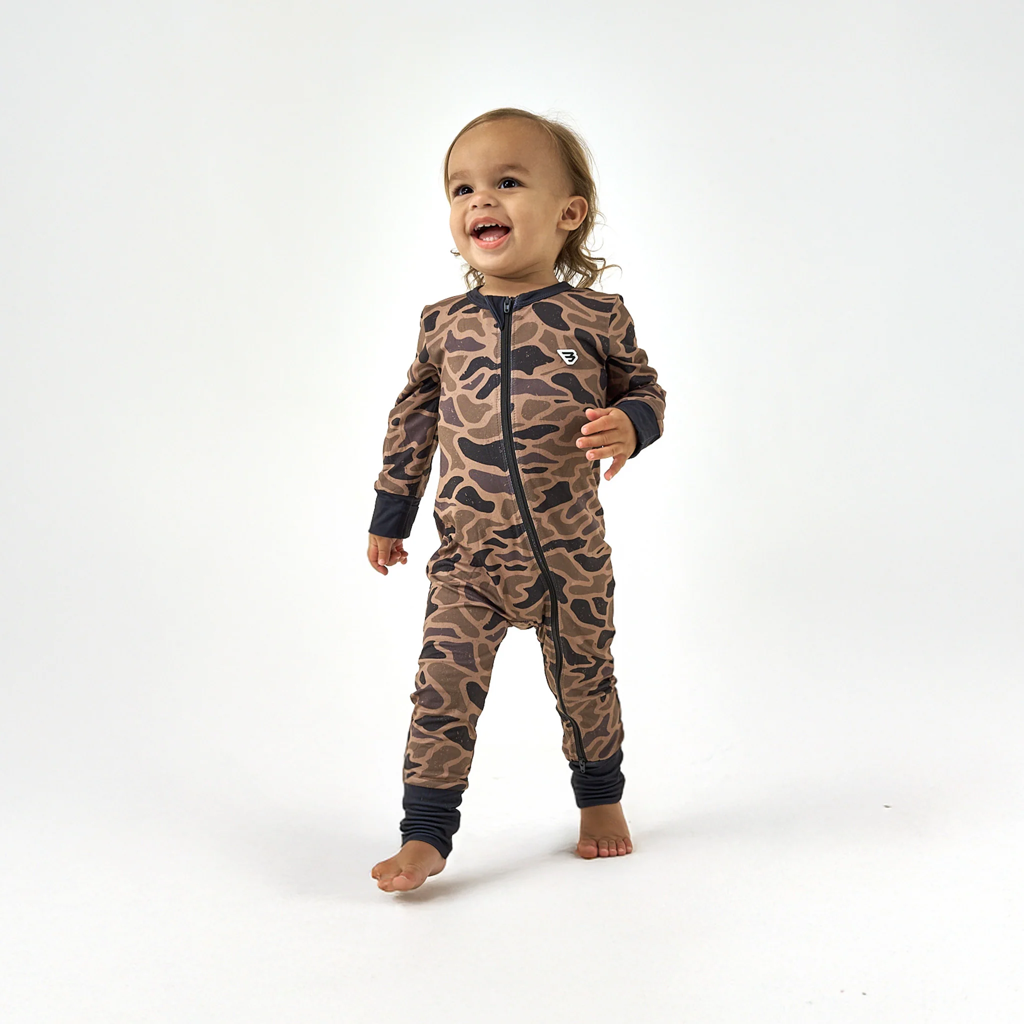 Baby Zip Up - Gauge Camo - BURLEBO