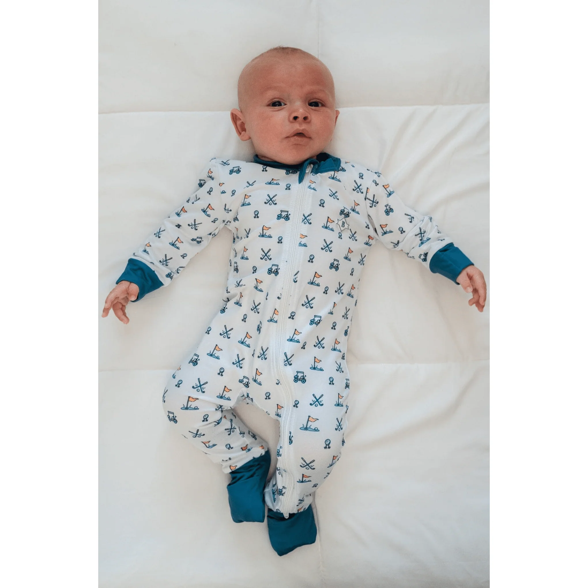 Baby Zip Up - Hole In One - BURLEBO